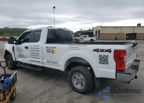 2021 Ford F250 Super Duty from USA, damaged, VIN 1FT7X2B6XMEC39099